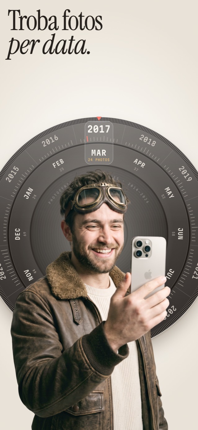 Troba fotos per data: el dial del temps al març del 2017